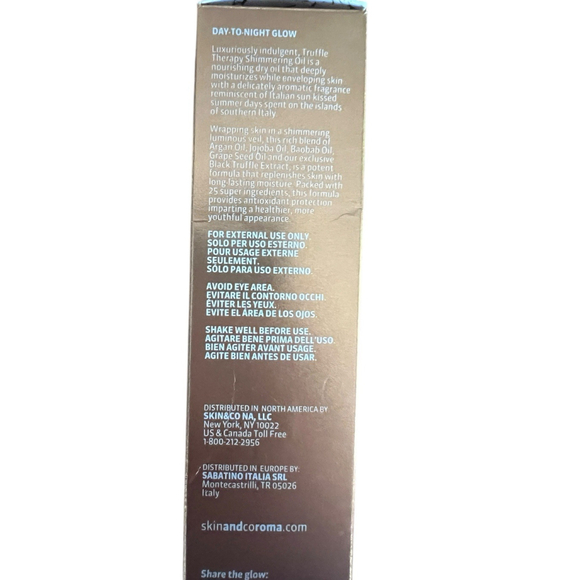 SKIN & CO Truffle Therapy Limited Edition Body Oil 100 mL / 3.4 fl oz New - Picture 3 of 3